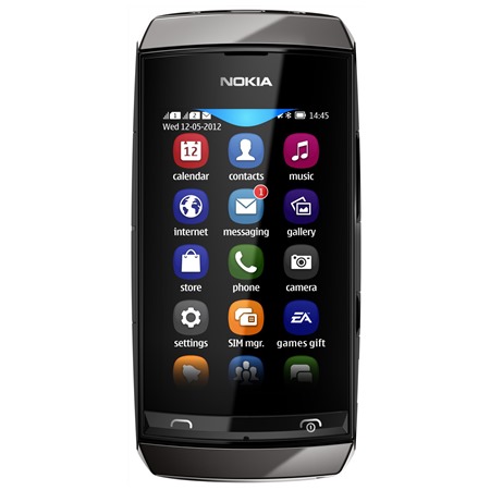 Nokia Asha 305 Dark Grey Dual-SIM