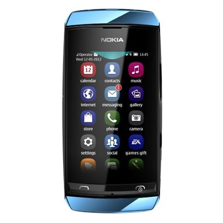 Nokia Asha 306 Mid Blue