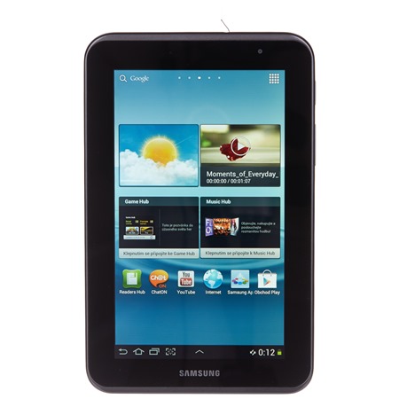 Samsung P3110 Galaxy Tab 2 7.0 Silver WiFi, 8GB (GT-P3110TSAXEZ)