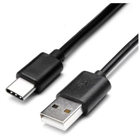CellFish USB / USB-C, 1m černý kabel