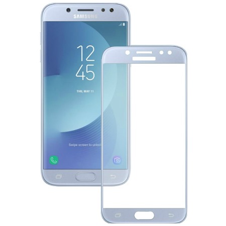 Vmax tvrzen sklo pro Samsung Galaxy J7 2017 Full-Frame modr