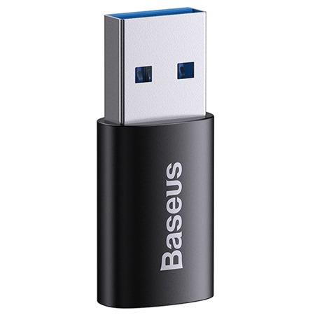 Baseus Ingenuity USB-A  / USB-C OTG adaptér černý