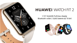 Huawei Watch Fit 2: Novinka v našem e-shopu
