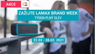 AKCE: Zažijte LAMAX Brand Week - týden plný slev!