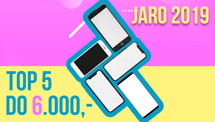 Jakých je TOP 5 telefonů do 6 tisíc Kč v březnu 2019?