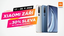 AKCE: Xiaomi září - Až 30% sleva na vybrané produkty do 20.9.2020