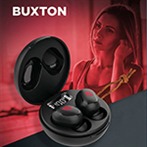 Bezdrátová sluchátka BUXTON: Svobodný poslech do kapsy za hubičku!