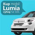 Kup mobil Lumia a vyhraj Fiat 500L