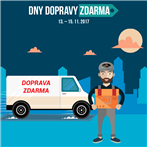 Dny dopravy ZDARMA! 13. 11. do 15. 11. 2017