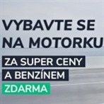 Vybavte se na motorku za super ceny a benzínem ZDARMA