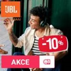 AKCE: Sleva 10% JBL produkty za kód JBL10 do 6.7.2020 