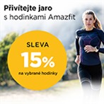 Přivítejte jaro s hodinkami Amazfit a ušetřete 15%!