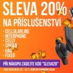 S kódem„SLEVA20“ ušetříte až tisíce za příslušenství