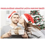 Prodloužená vánoční lhůta vrácení zboží až do 5. 1. 2018!