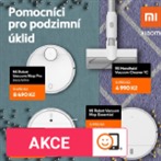 AKCE: XIAOMI - Pomocníci pro podzimní úklid za super ceny do 18.10.2020