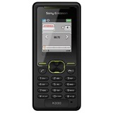 Sony Ericsson K330 Gold on Black