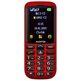 Aligator A700 Senior Red + nab�jec� stoj�nek