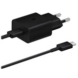 Samsung 15W nabíječka USB-C s kabelem USB-C černá (EP-T1510XBE)