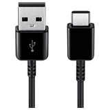 Samsung USB-A / USB-C 1,5m ern kabel, bulk (EP-DW700CBE)