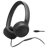 JBL Tune 530C USB-C drátová náhlavní sluchátka černá