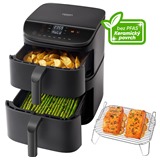 Cosori Turbo Tower 10,8 L keramick� horkovzdu�n� frit�za �ern�