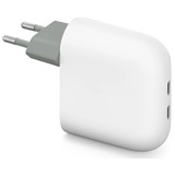 Google 67W 2x USB-C nabíječka bez kabelu bílá