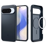 Spigen Thin Fit tenk� zadn� kryt s podporou MagSafe pro Google Pixel 10 / 10 Pro modr�