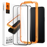 Spigen Glas.tR AlignMaster tvrzené sklo pro Apple iPhone 15 Pro černé 2ks