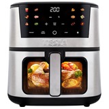 TESLA AirCook Q60 XXL Pro horkovzdun fritza stbrn