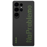 Pitaka x Aries Tactile Woven Case fosforeskuj�c� aramidov� zadn� kryt pro Samsung Galaxy S25 Ultra NoProblemo