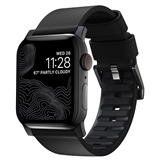 Nomad Active Strap kožený řemínek pro Apple Watch 42 / 44 / 45 / 49mm černý