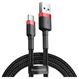 Baseus Cafule Series USB-A / USB-C 1m opleten ern / erven kabel