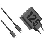 Motorola TurboPower 125W nabíječka s kabelem USB-C černá, bulk