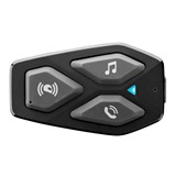CellularLine Interphone U-COM 3HD Bluetooth headset pro uzav�en� a otev�en� p�ilby Single Pack s HD reproduktory