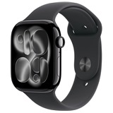 Apple Watch Series 11 42mm Cellular Jet Black + Black Sport Band S/M