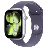 Apple Watch Series 11 42mm Cellular Silver + Purple Fog Sport Band M/L
