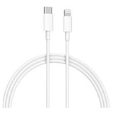 Xiaomi Mi USB-C / Lightning 1m bílý kabel, Mfi