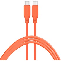 4smarts High Flex USB-C / USB-C, 1,5m, 60W oranžový kabel