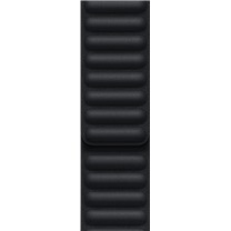 Apple Leather Link koen emnek pro Apple Watch 38 / 40 / 41mm temn inkoustov (Midnight)