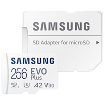 Samsung EVO+ microSDXC 256GB + SD adaptér (MB-MC256KA/EU)