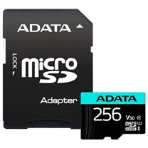ADATA Premier Pro microSDXC 256GB + adaptr