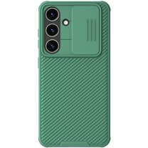 Nillkin CamShield Pro zadn kryt s krytkou kamery pro Samsung Galaxy S24 zelen