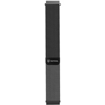 Tactical Loop 22mm magnetický kovový pásek pro smartwatch černý