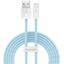 Baseus Dynamic Series USB-A / Lightning 2m opleten modr kabel