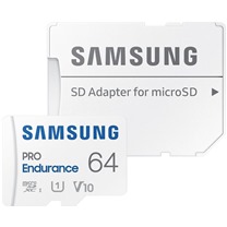 Samsung PRO Endurance microSDXCa 64GB + SD adaptr