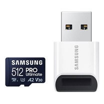 Samsung PRO Ultimate microSDXC 512GB + USB adaptr