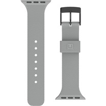 UAG U Dot silikonový řemínek pro Apple Watch 42/44/45mm šedý