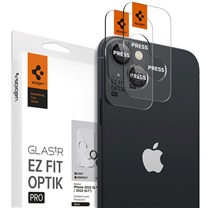 Spigen tR EZ Fit Optik Pro tvrzen sklo na oky fotoapartu pro Apple iPhone 14 / Plus ern 2ks