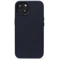 Decoded Leather Backcover zadn kryt pro Apple iPhone 14 Plus modr
