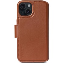 Decoded Leather Detachable Wallet flipov pouzdro s podporou MagSafe pro Apple iPhone 15 hnd